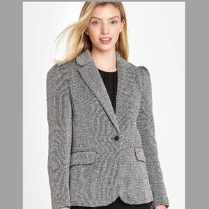 Women's Puffed Shoulder Blazer